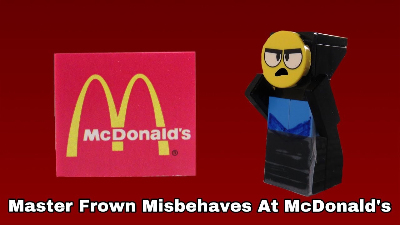 Master Frown Misbehaves At McDonald's