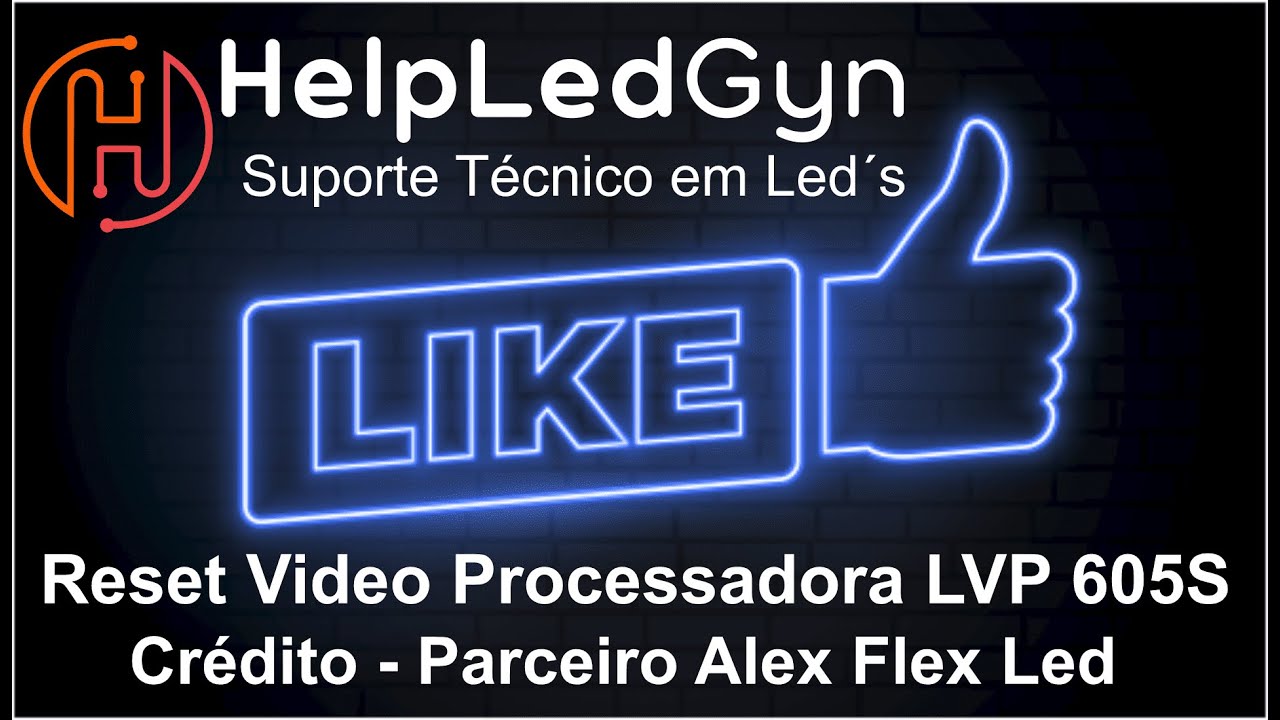 Reset Video Processadora LVP 605S