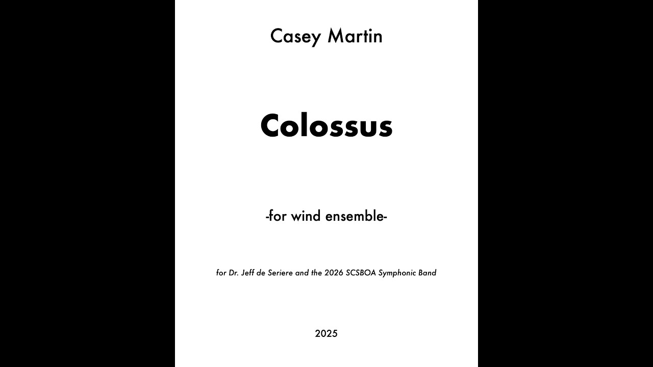Colossus - Casey Martin