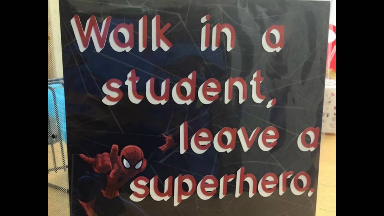 Superhero Theme 2015-2016