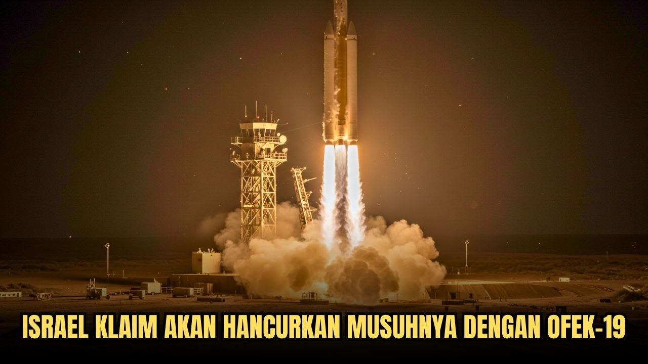 TERBONGKAR ‼️ MISI SATELIT OFEK-19 ISRAEL MENGAWASI TIMUR TENGAH