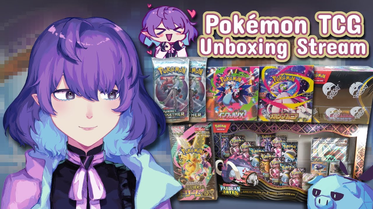 【 HANDCAM 】 Pokémon TCG Unboxing Stream!
