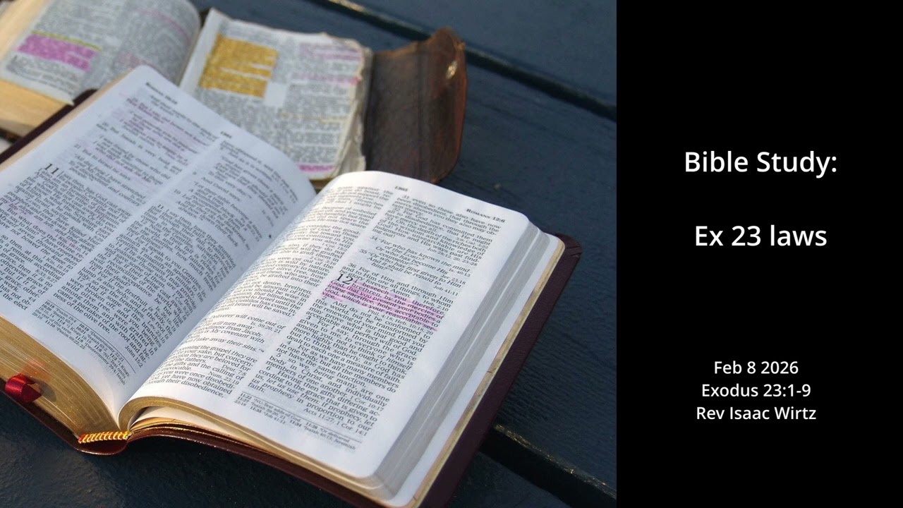 Bible Study  Exodus 23:1-9