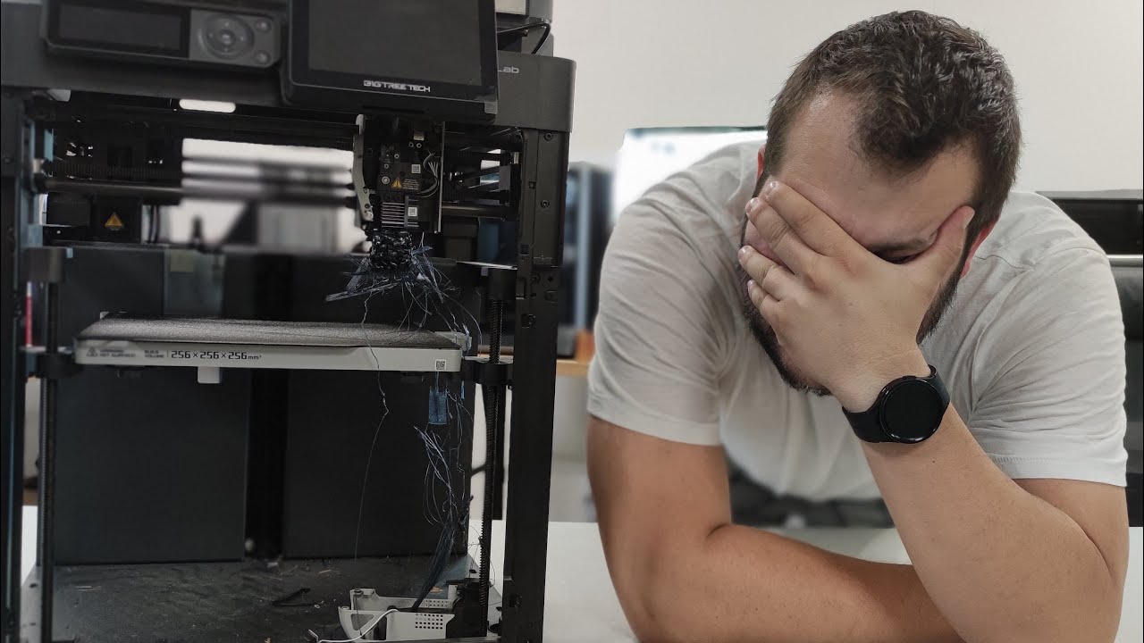 Zničil jsem si 3D tiskárnu: Co dokáže špatný filament a jak sestavit nový hotend
