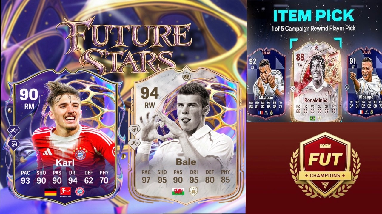RANK 1 FUTURE STARS FUT CHAMPS | CAMPAIGN REWIND PLAYER PICKS FC 26 ULTIMATE TEAM