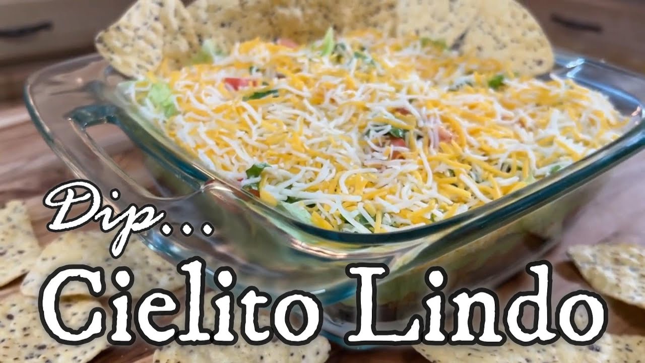 Cielito Lindo el Dip favorito de las fiestas facil y sabroso