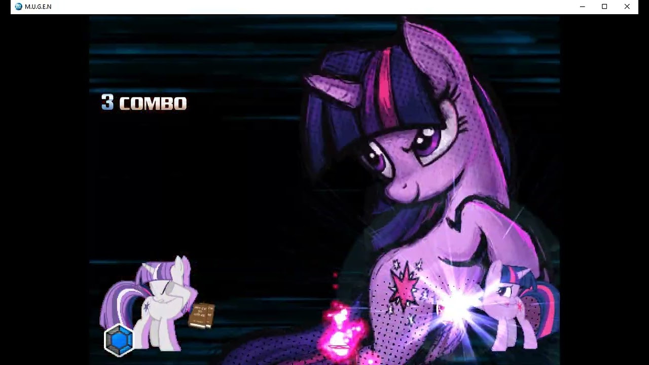 UMVC3 Twilight Sparkle and Rarity vs UMVC3 Twilight Sparkle and UMVC3 Alicorn Twilight Sparkle