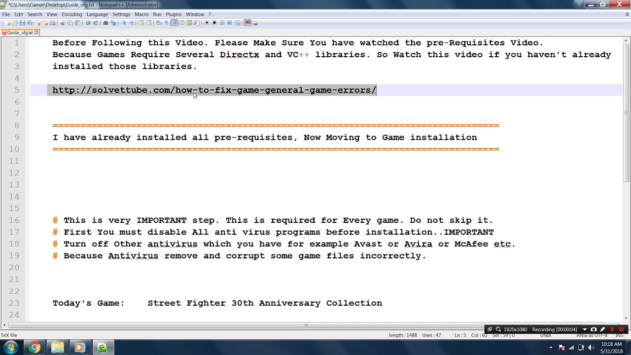 How To Install Street Fighter 30th Anniversary Collection Game Without Errors