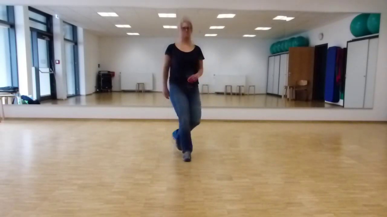 Line-Dance Kurs Anfänger: Canadian Stomp, 2. Teil, Tanz zur Schritterklärung