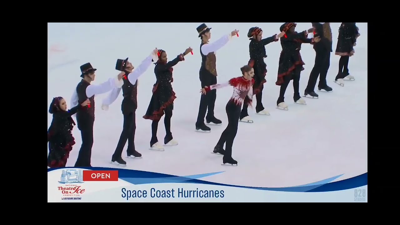 Theatre on Ice Nationals 2024. Space Coast Hurricanes Open Freestyle Performance 