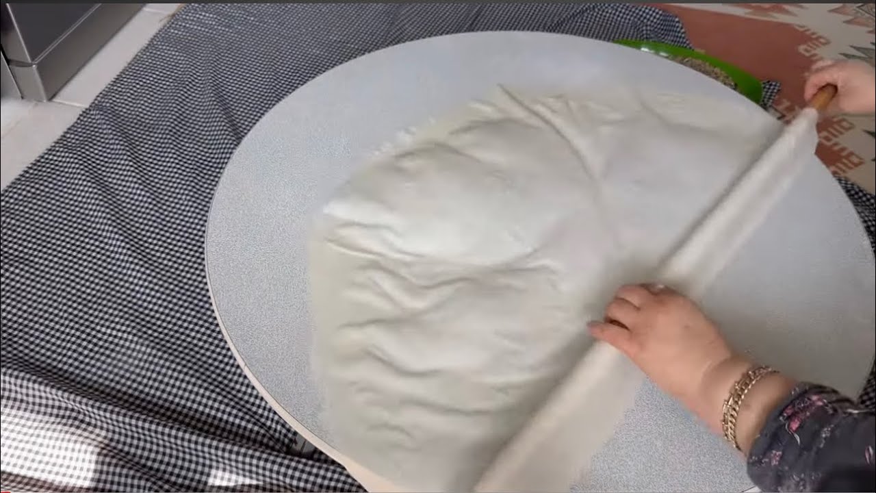 ZAHMETSİZ ‼️30  DAKİKADA 40 Kat El Açması BAKLAVA TARİFİ💯Yiyen Tarif İstedi 👌🥰
