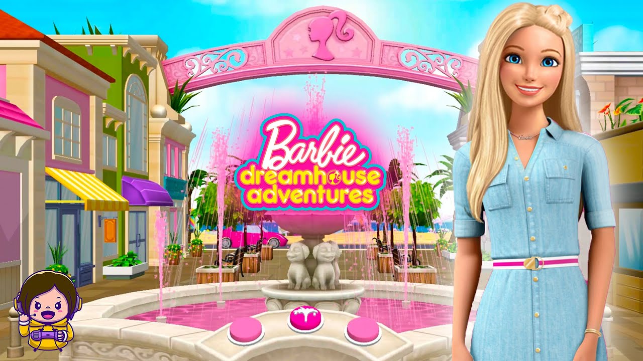Barbie Dreamhouse Adventures 💖 Jugando al videojuego más "Posh" en Malibú