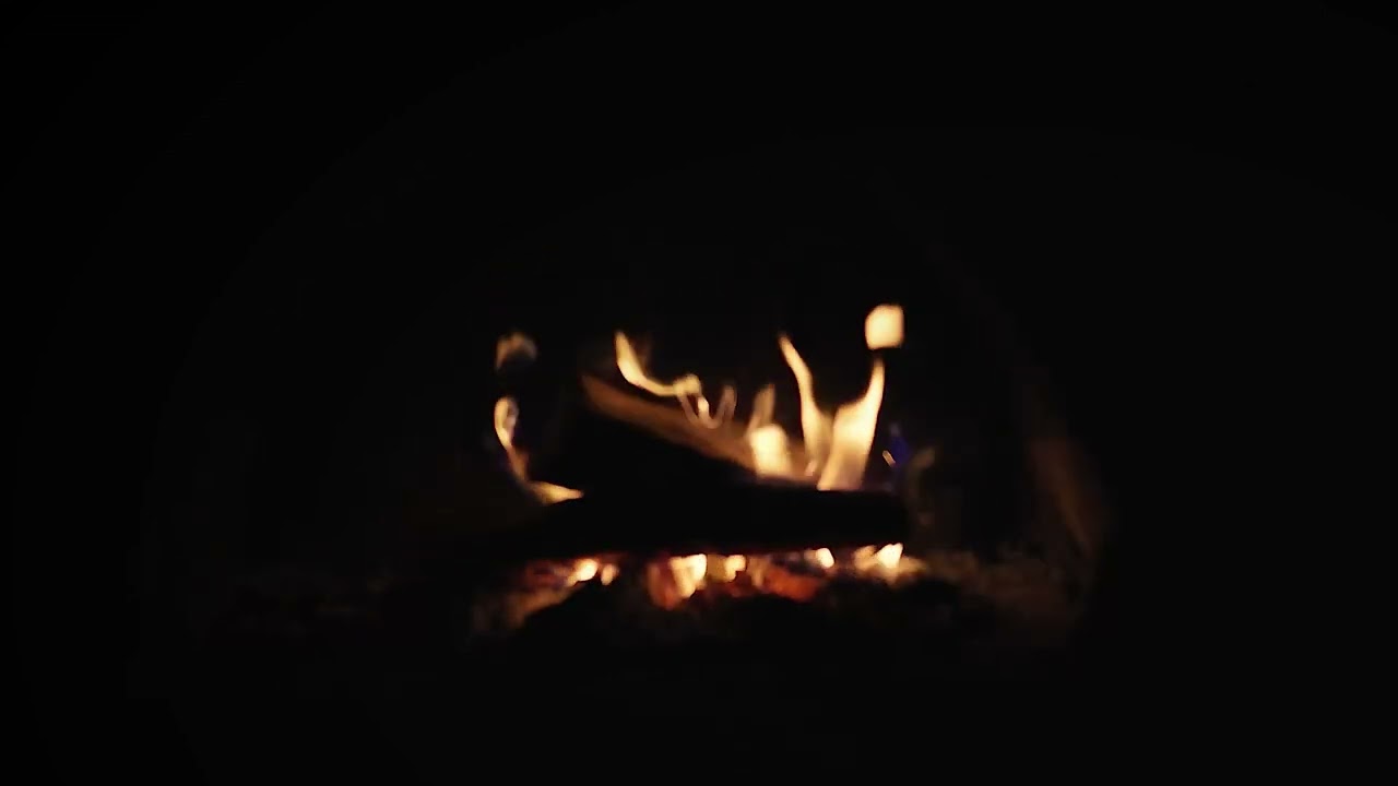 🔥 Warm Night Fireplace Ambience 12h | Fire Sounds for Study, Sleep, Creativity & Gentle Stillness
