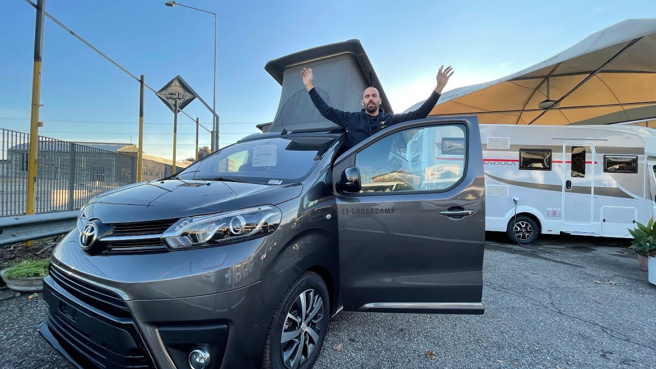 Toyota CROSSCAMP , AUTO CAMPERIZZATA  per tutti i giorni 🤩🤩 Van tour camperizzato !! 🚚🚚🚀