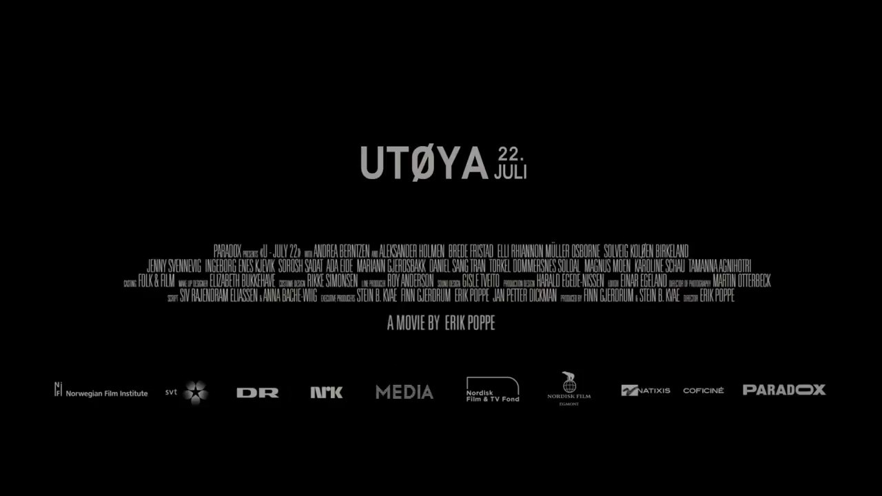Ut&oslash;ya 22  juli Trailer