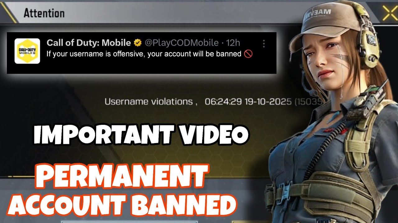 Предупреждение ⚠️ Ваш аккаунт Cod Mobile может быть заблокирован навсегда | Новое строгое обновле...