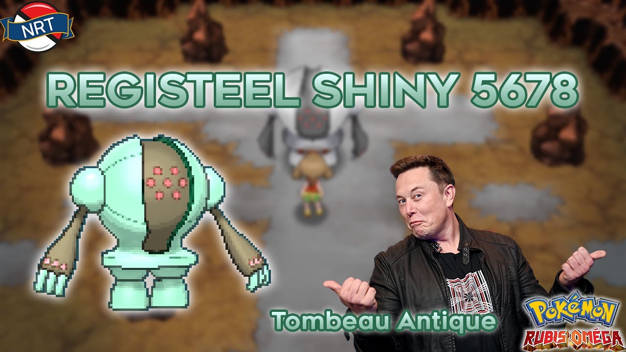 [NRT#5] Impulsion golémique - Registeel shiny en 5678 resets sur ROSA
