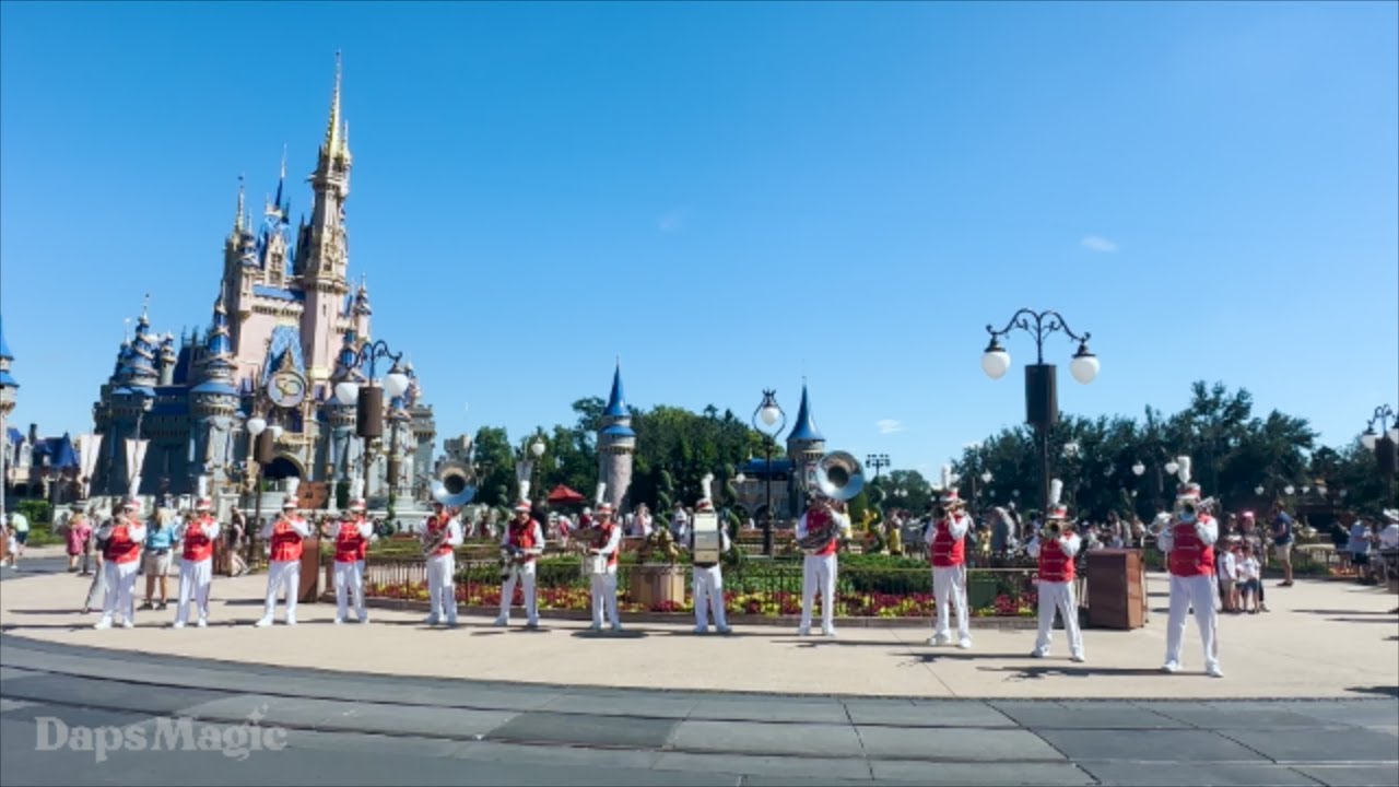 FULL SET: Main Street Philharmonic - Magic Kingdom - Walt Disney World Resort 2022