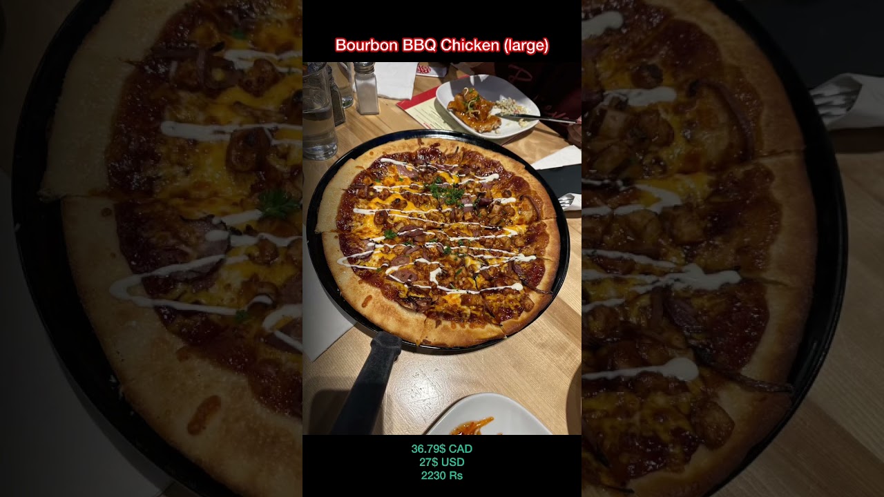💥 Lunch in Boston Pizza 😋 Boston Pizza food review 