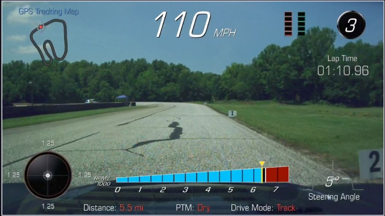 Talladega Gran Prix Raceway Best Lap 1:10.96, Camaro Zl1 1LE