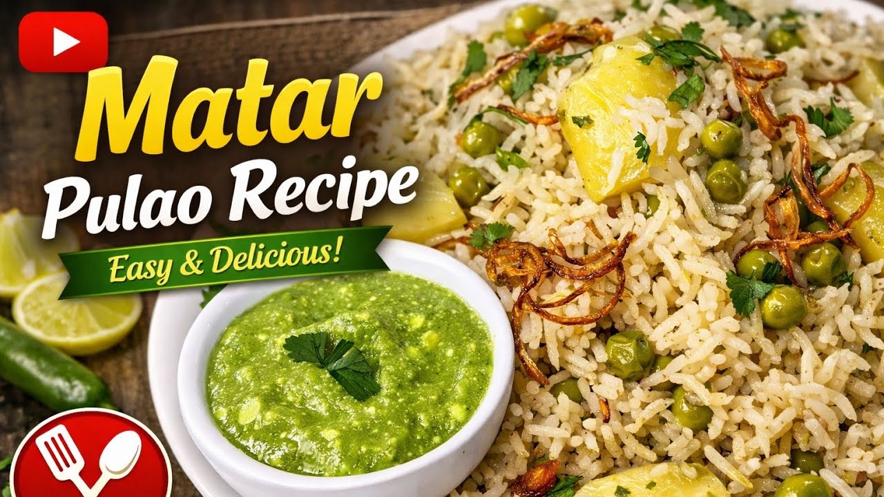 Matar ki yakhni pulao👌😋#shorts #cooking #food 