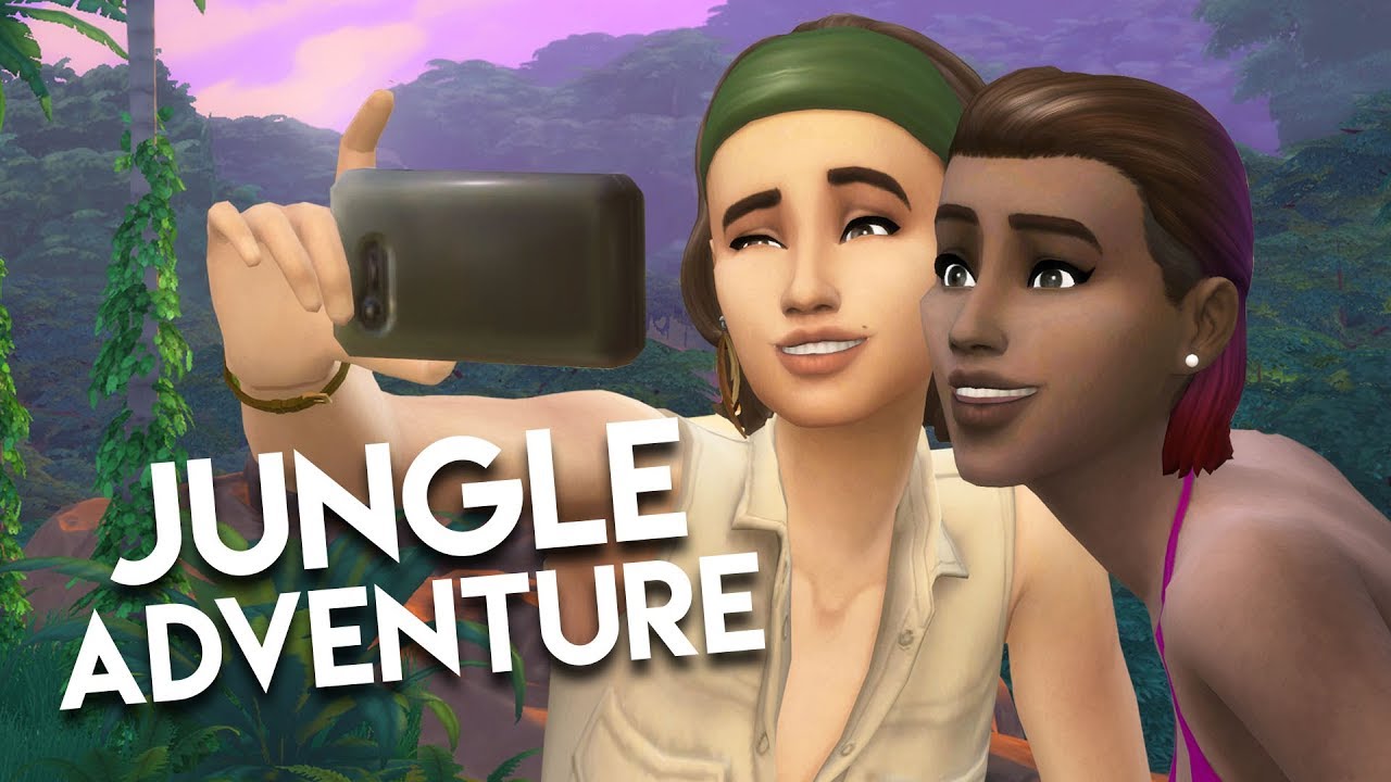 INTO THE JUNGLE // The Sims 4: Jungle Adventure Gameplay #1