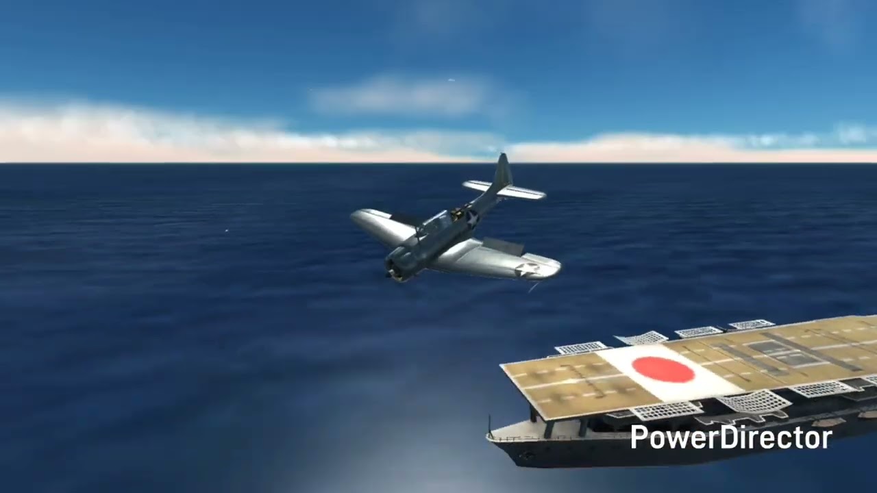 SBDs at Midway (Original video made by "TheAmericanPub")