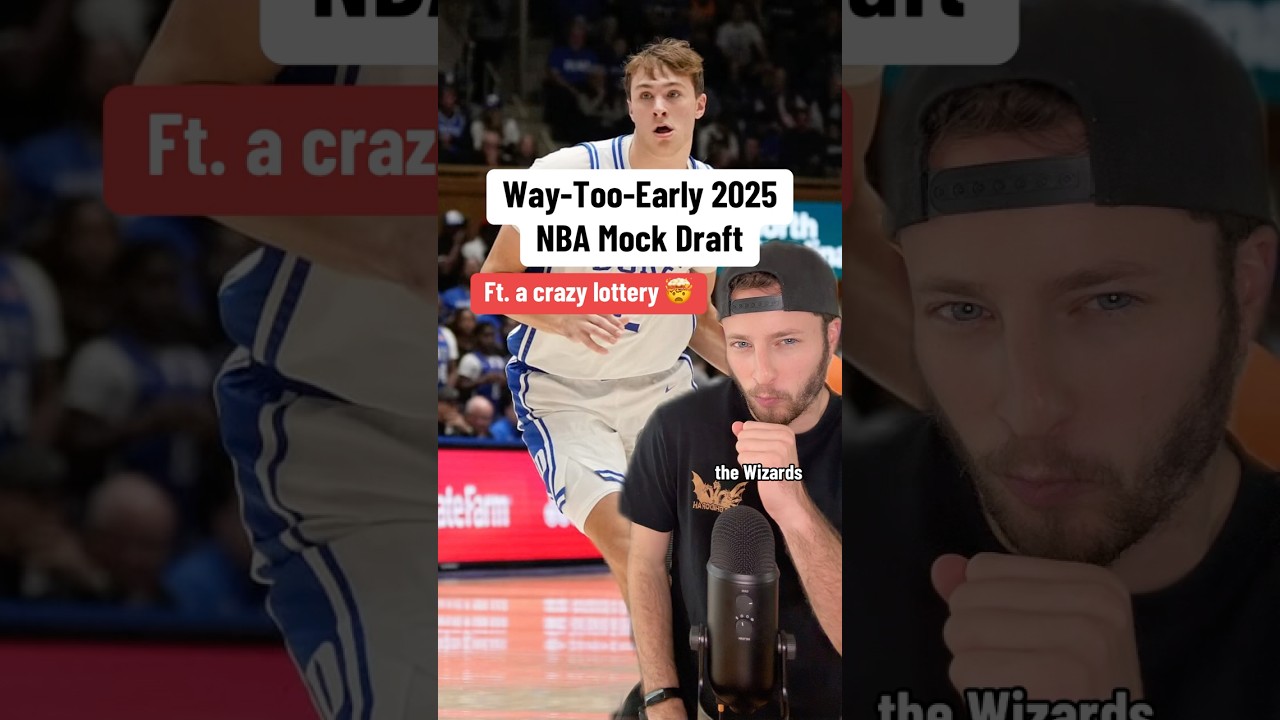 My Way-Too-Early 2025 NBA Mock Draft