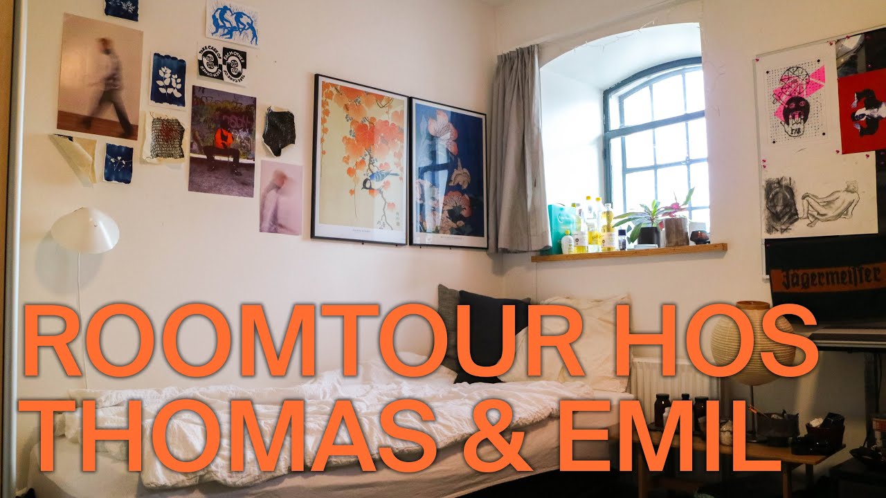 Roomtour Thomas og Emil - Den Skandinaviske Designhøjskole