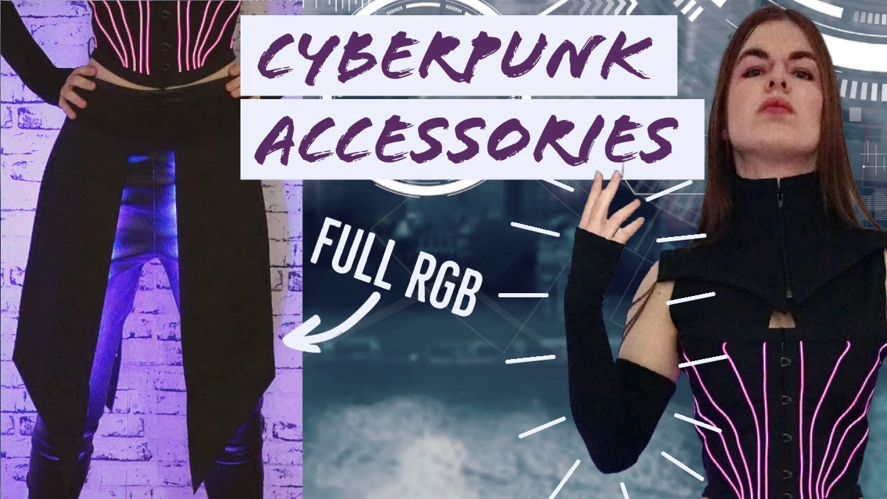 Shine Bright in Cyberpunk Style: Add Light Up Accessories!