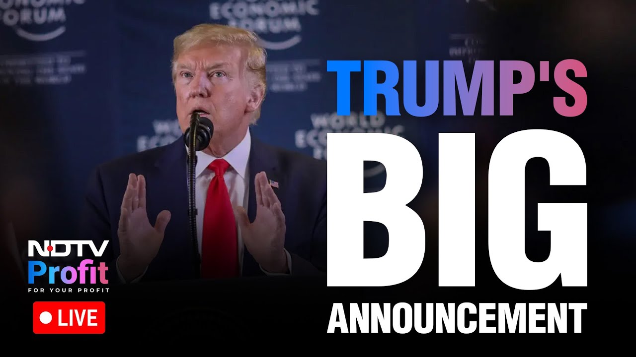 Donald Trump WEF Speech LIVE | Donald Trump On Greenland | Donald Trump At Davos 2026 LIVE