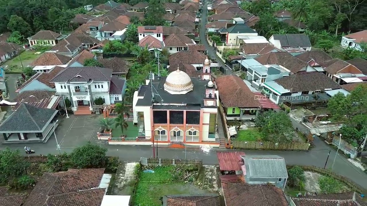Cinematic Drone Footage Cibuntu Village West Java