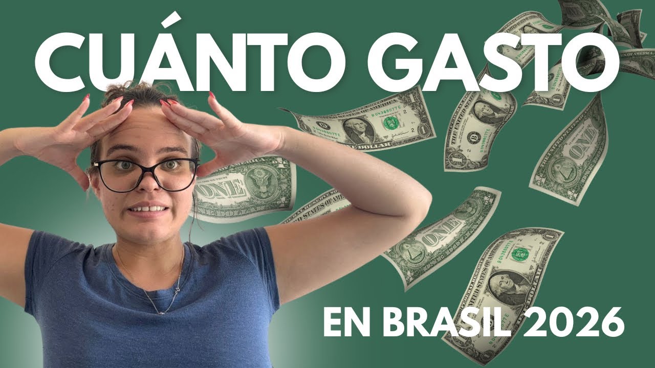 No me alcanza un salario mínimo para vivir en Brasil | Realidad de cuánto gastamos por mes