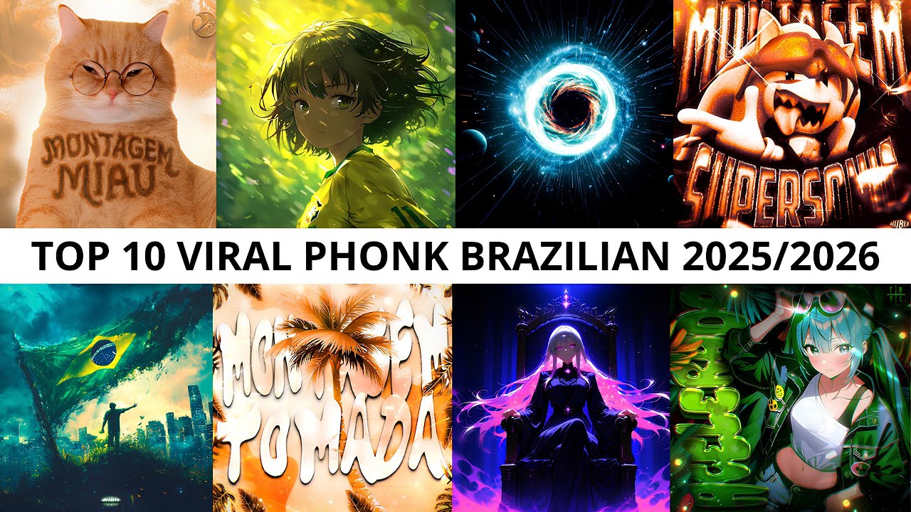 Top 10 best viral phonk Brazilian 2025/2026 🎵