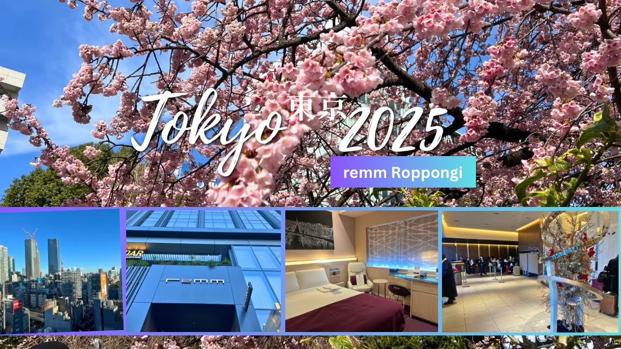🇯🇵Tokyo🇯🇵 Affordable 4-star Hotel 📣 Glass-walled Bathroom 🧩 remm Roppongi 6️⃣ 2025