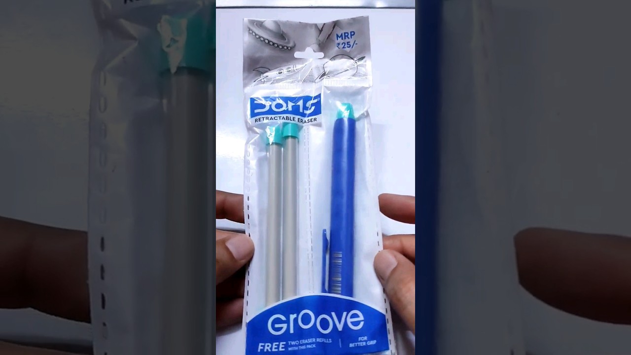 DOMS Retractable Eraser 😍|Best Eraser| #shorts #viral #eraser