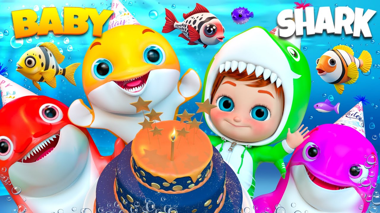 Baby Shark and the Ocean Friends ✨🌊 - Baby songs - Nursery Rhymes & Kids Songs - Coco Mama