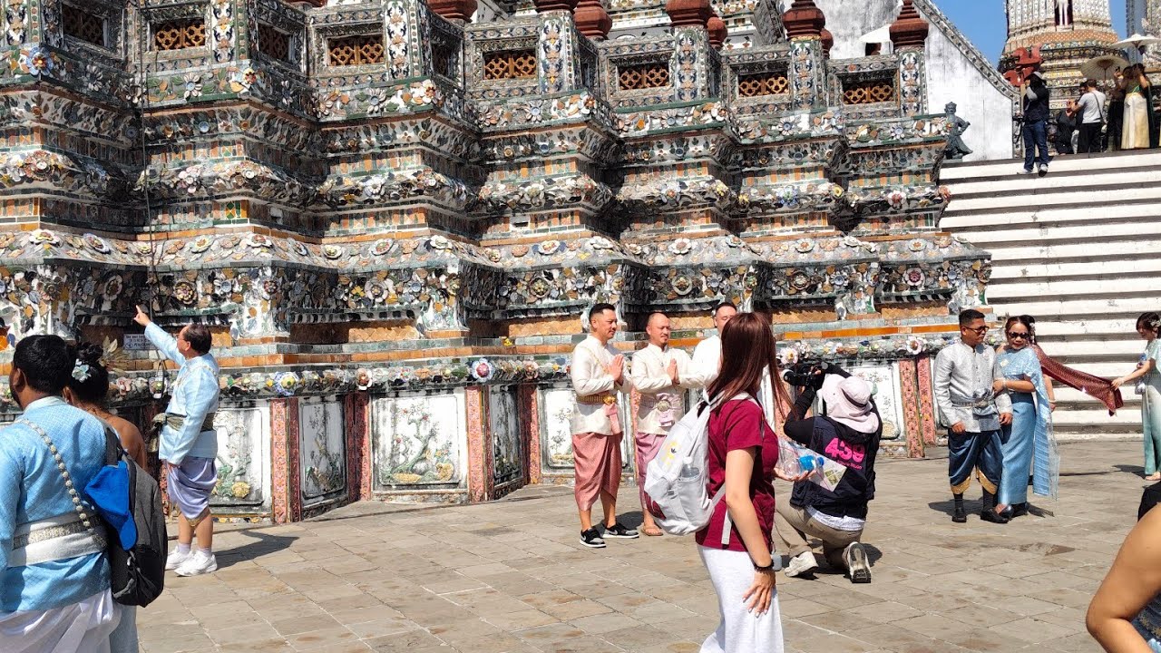 วัดอรุณราชวราราม สวยงามมากค่ะ #วัดอรุณราชวราราม #arun #temple #travel #bangkok 