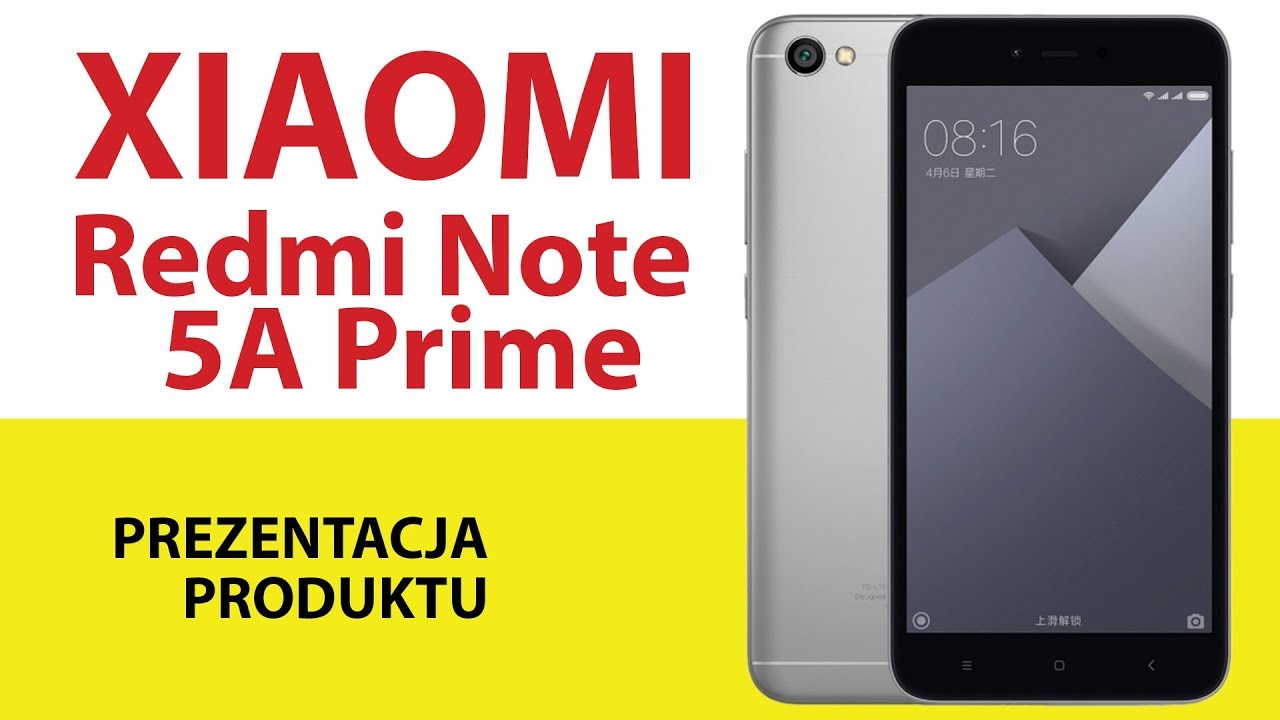 Smartfon XIAOMI Redmi Note 5A Prime