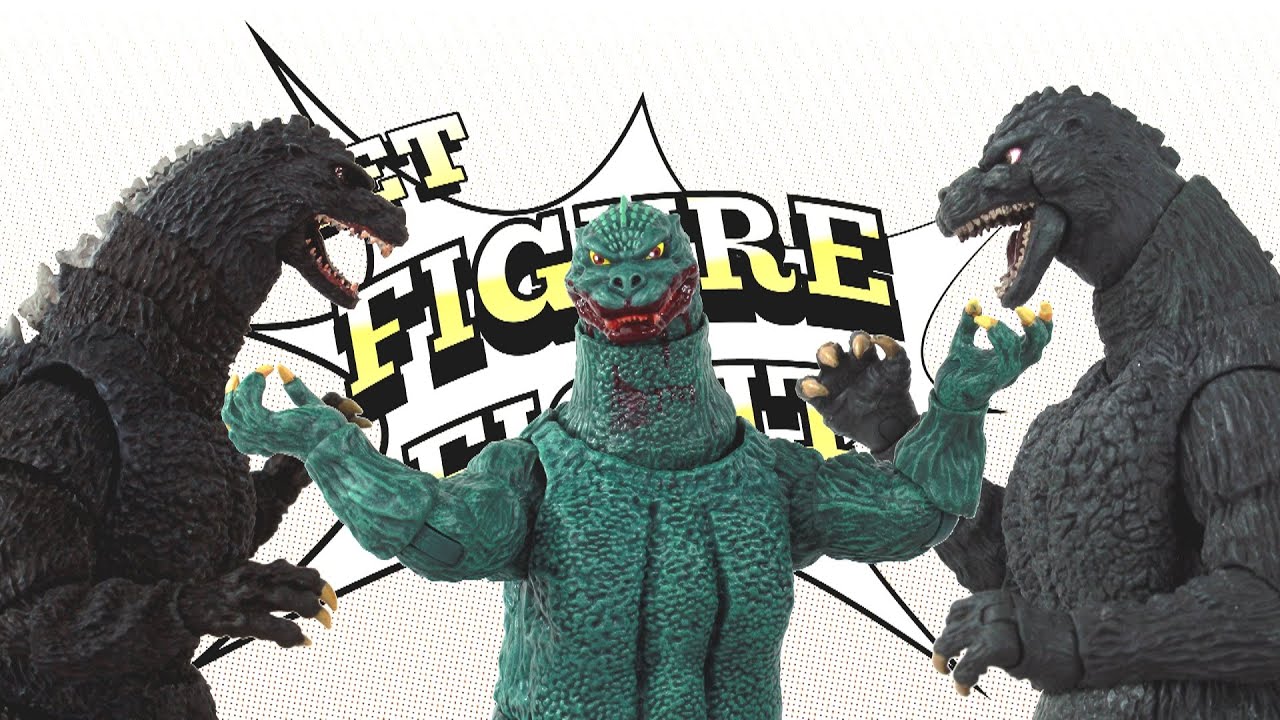 Diet Figure Fight! Godzilla 1989: S.H. MonsterArts vs NECA vs Super7
