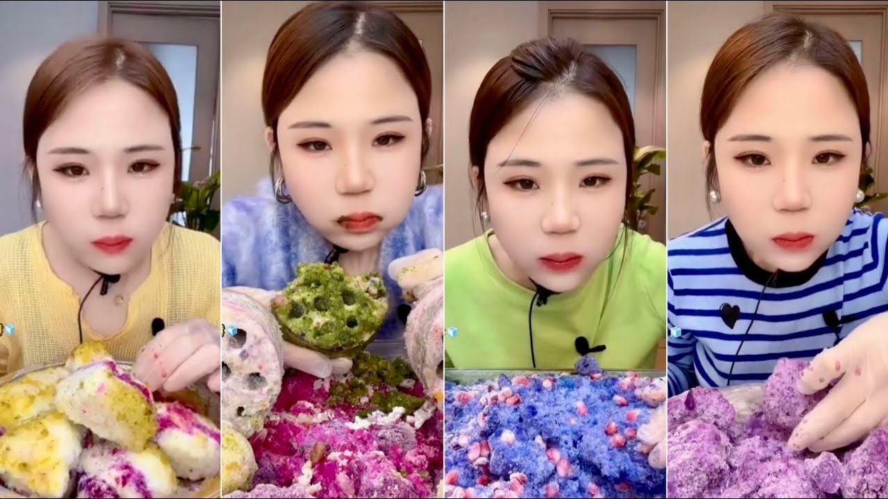 ASMR CRUNCHY ONLYBITES OF REFROZEN ICE 🧊 YY