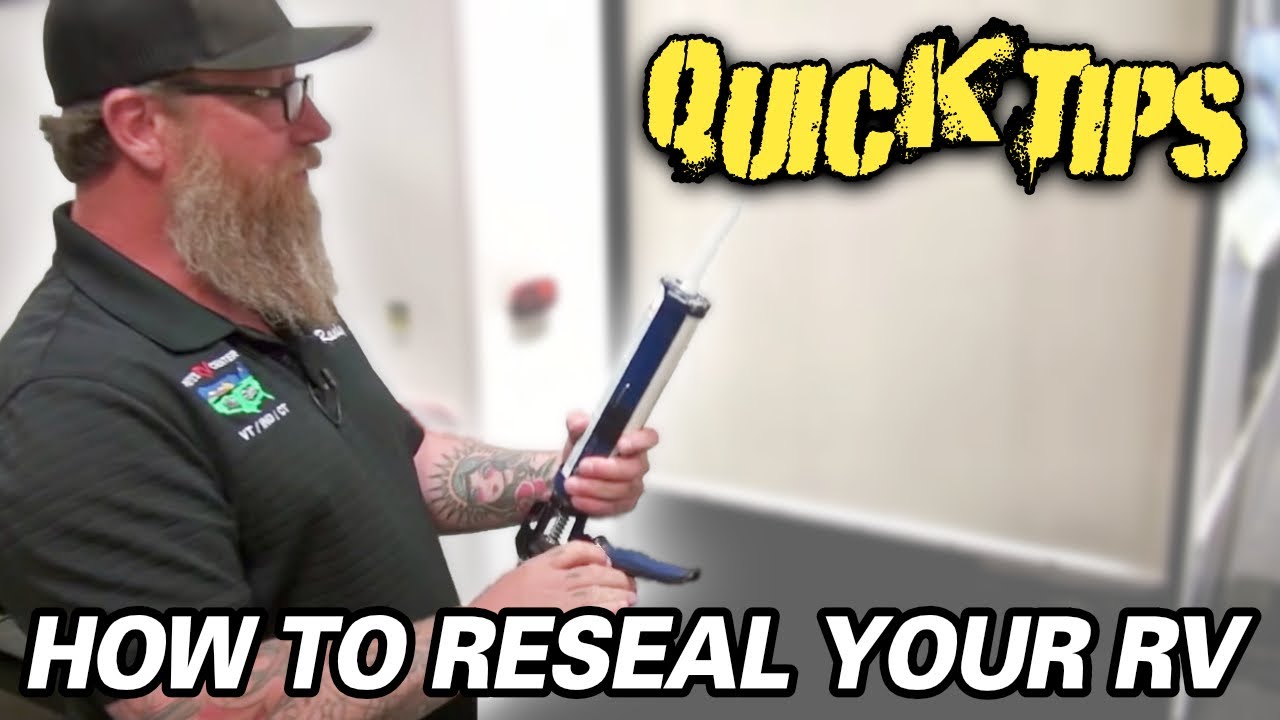 HOW TO RESEAL YOUR RV | Pete's RV Quick Tips