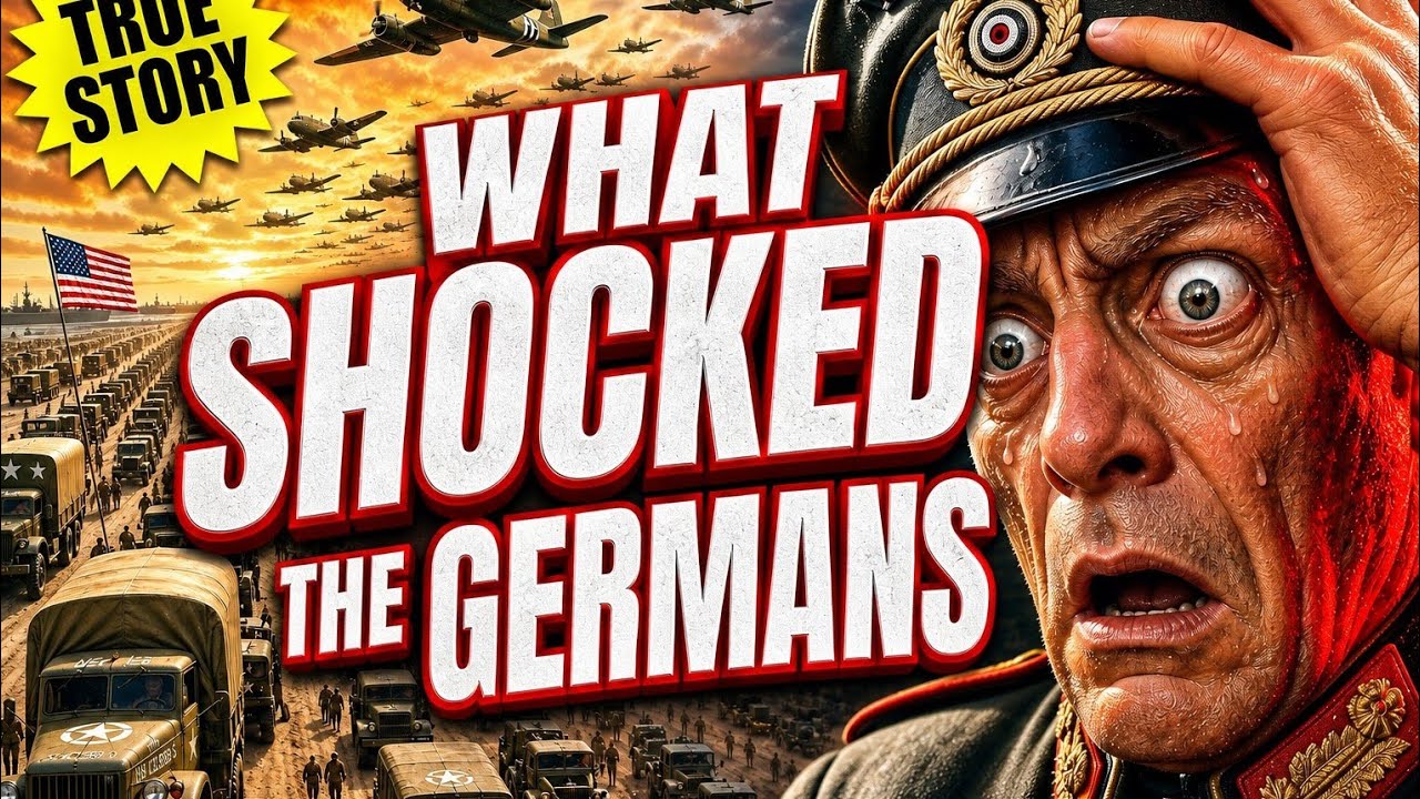 What Truly Shocked the Germans About American Soldiers.
