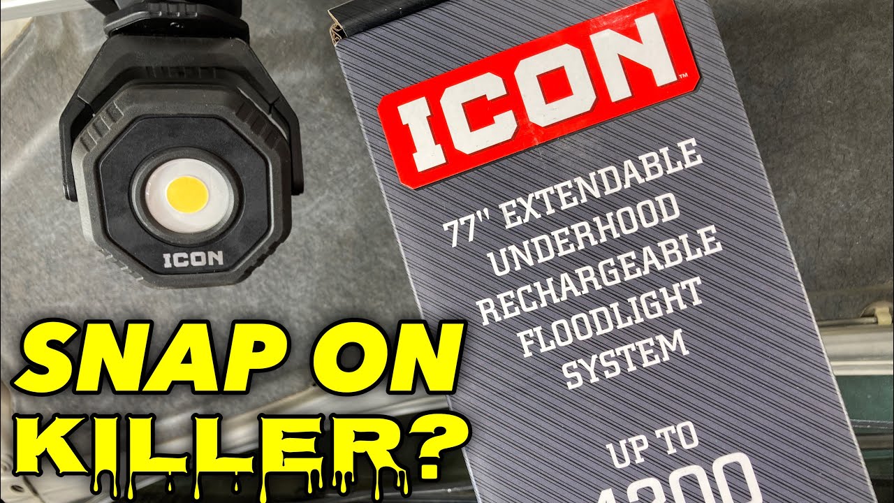 REVIEW ICON 2100 Lumen Extendable Underhood Floodlight 58990 Worklight | Harbor Freight Braun