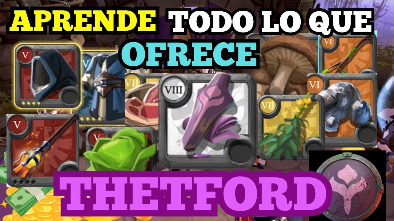 ||Así es la ciudad de ThetFord|| Economía y mercado Albión online