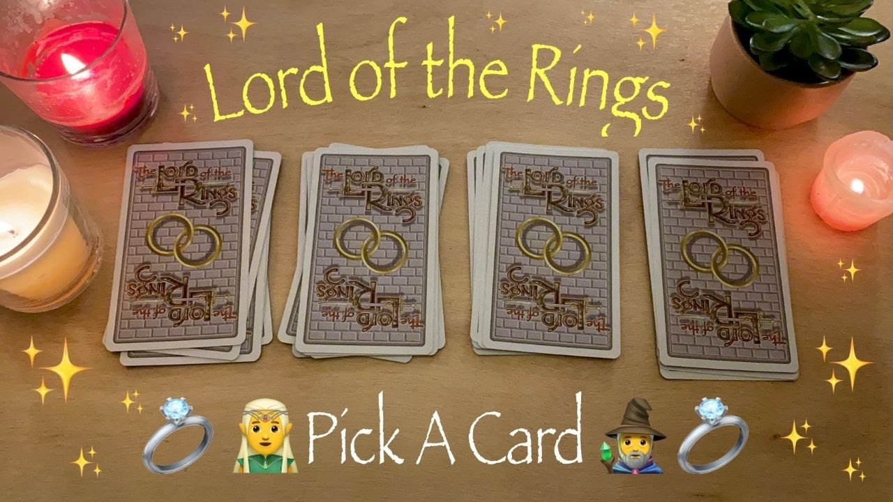 LORD OF THE RINGS ✨💍🧙‍♂️🧝‍♂️ PICK A CARD