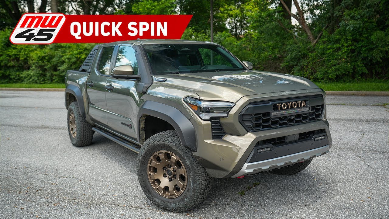 2025 Toyota Tacoma Trailhunter | MotorWeek Quick Spin