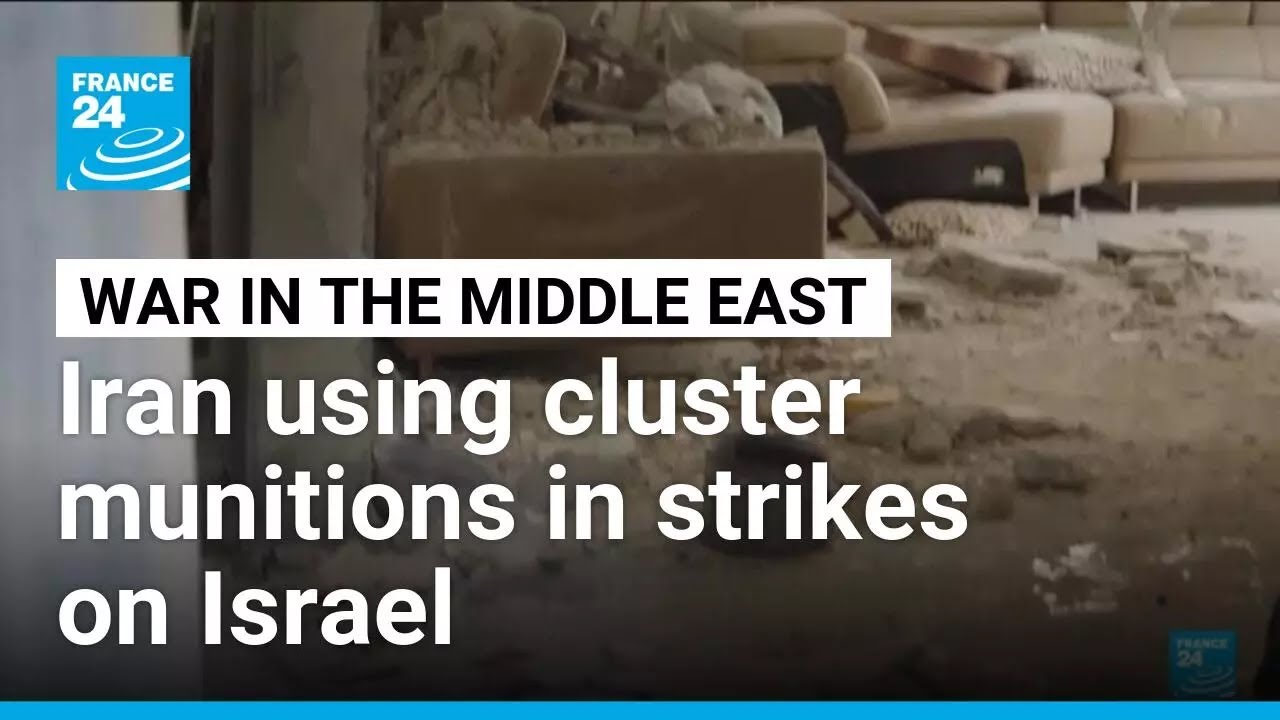 Iran using cluster munitions in retaliatory strikes on Israel • FRANCE 24 English