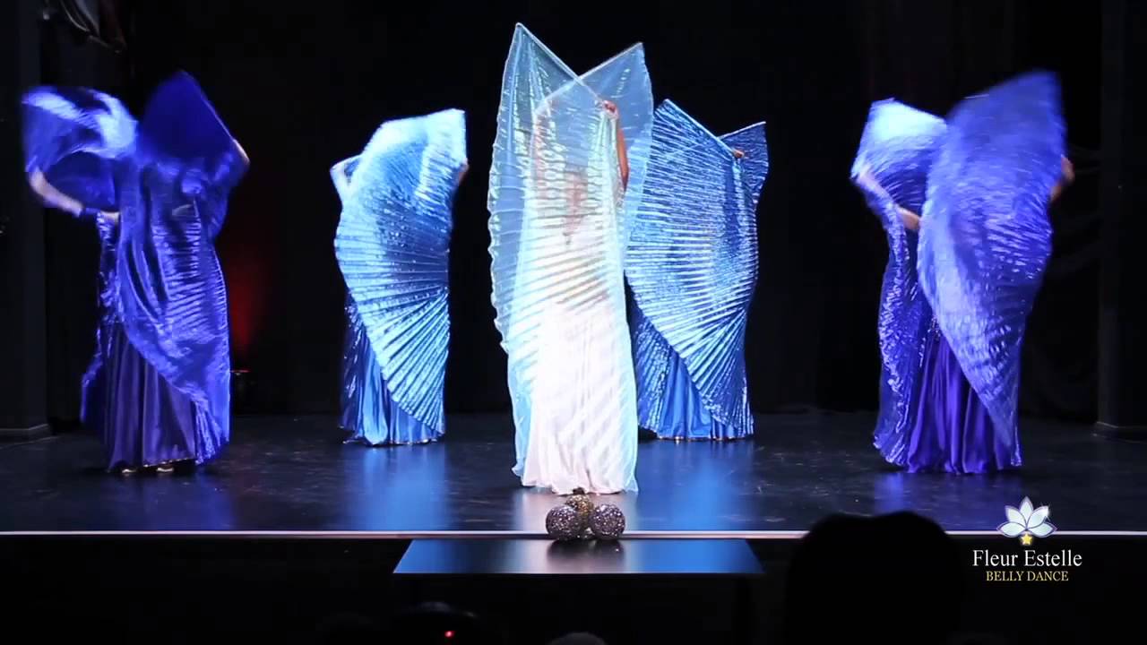 Isis Wings Belly Dance led by Oloma - Fleur Estelle Dance Company