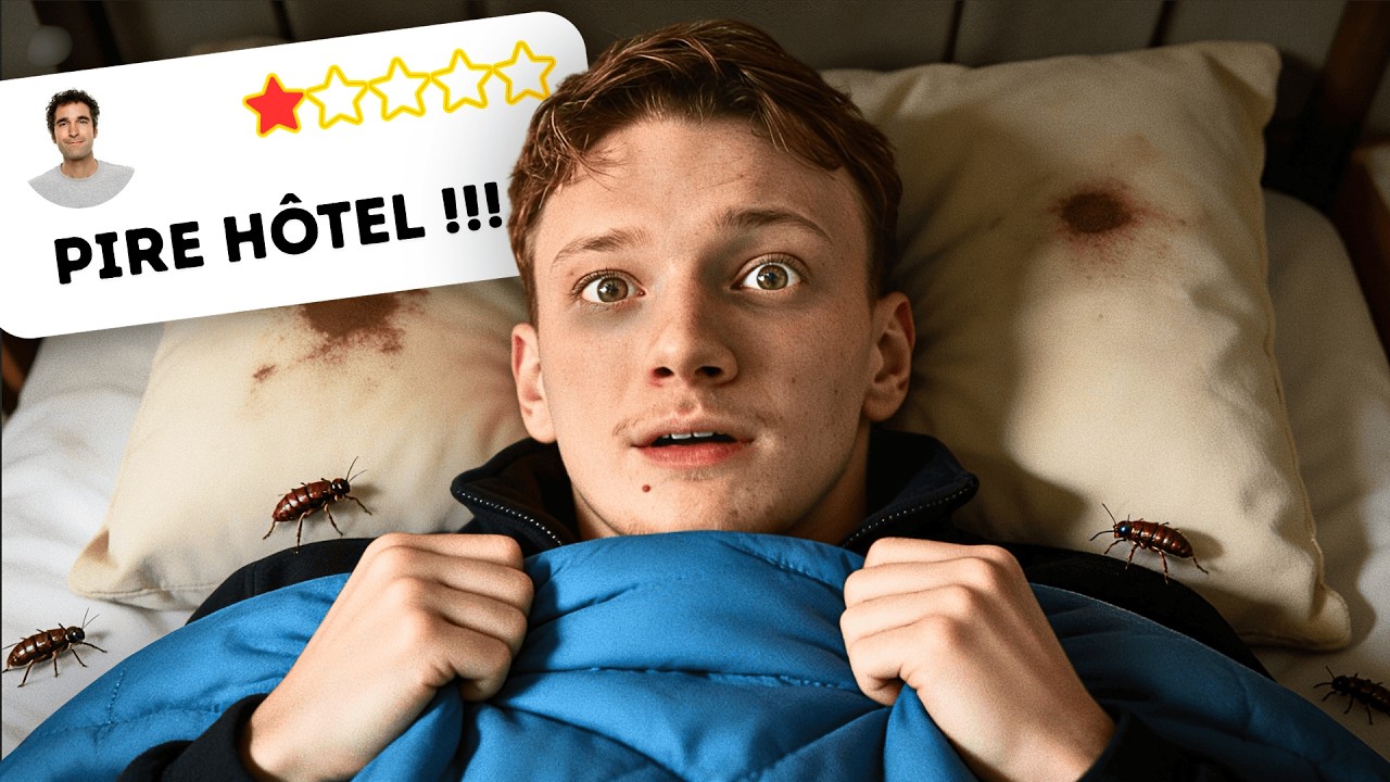 Dormir dans l'hôtel le moins cher de France (ça dégoute)